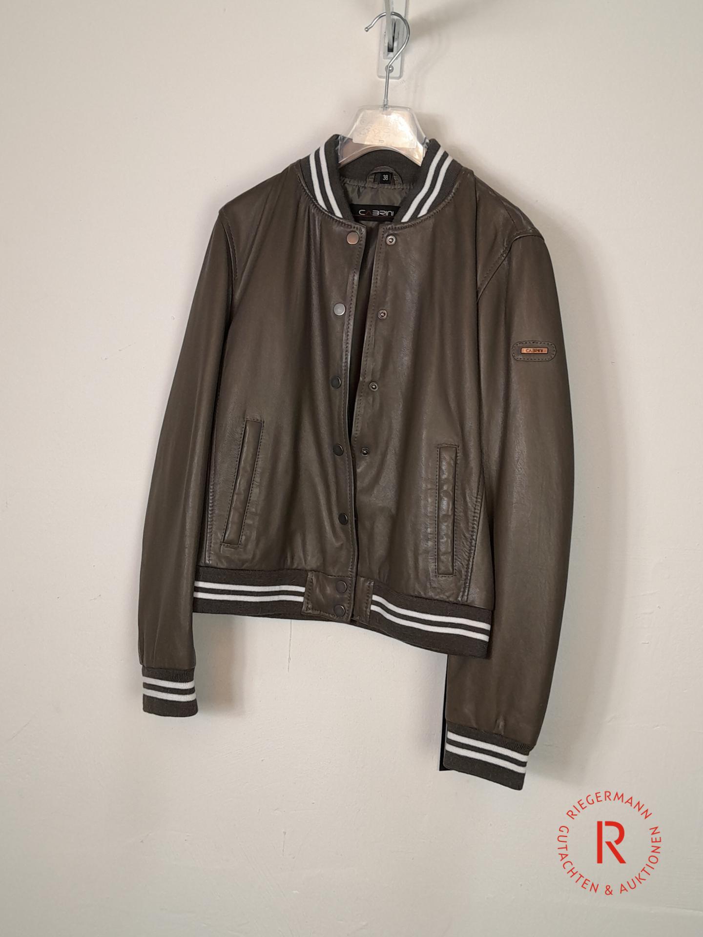 DAMEN LEDERJACKE GRÖSSE 38